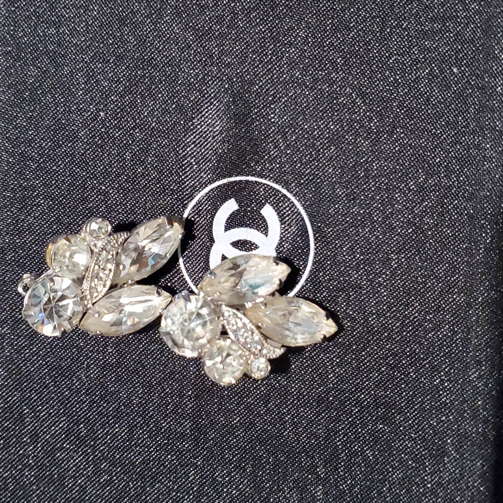 Eisenberg ice vintage earrings comparable to Chanel in their day 1950s